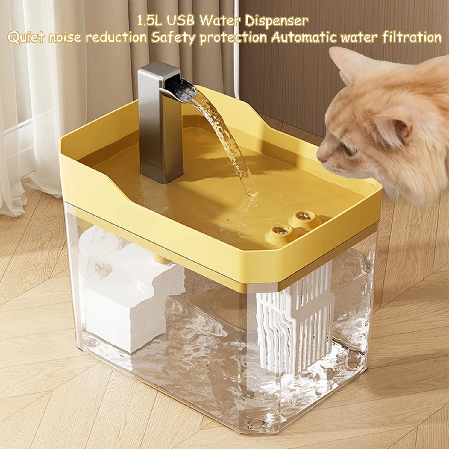 Fuente de agua para Gatos y Perros